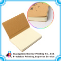 Small kraft notebook with blank pages inside custom size
